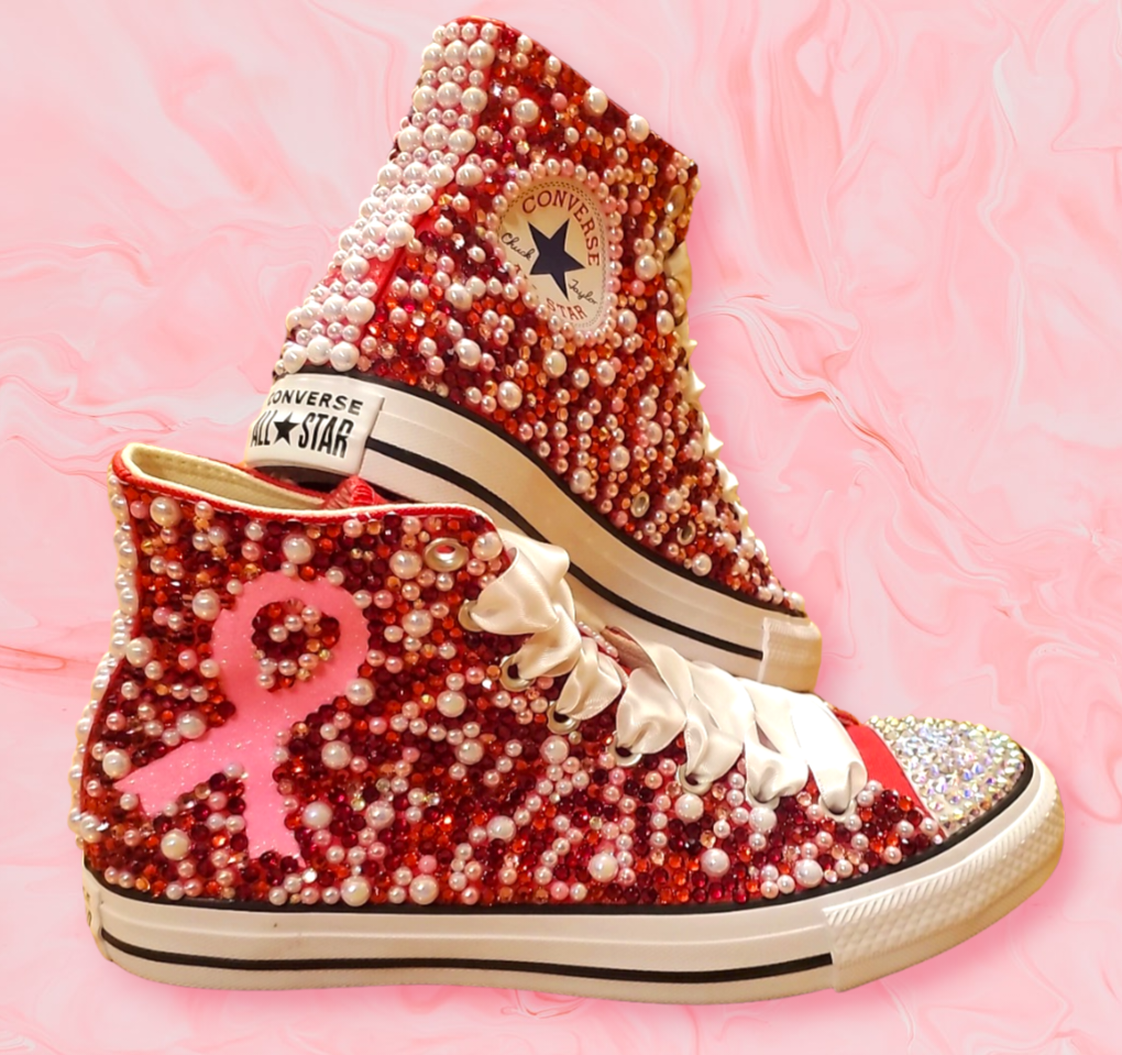 Custom bling hotsell shoes